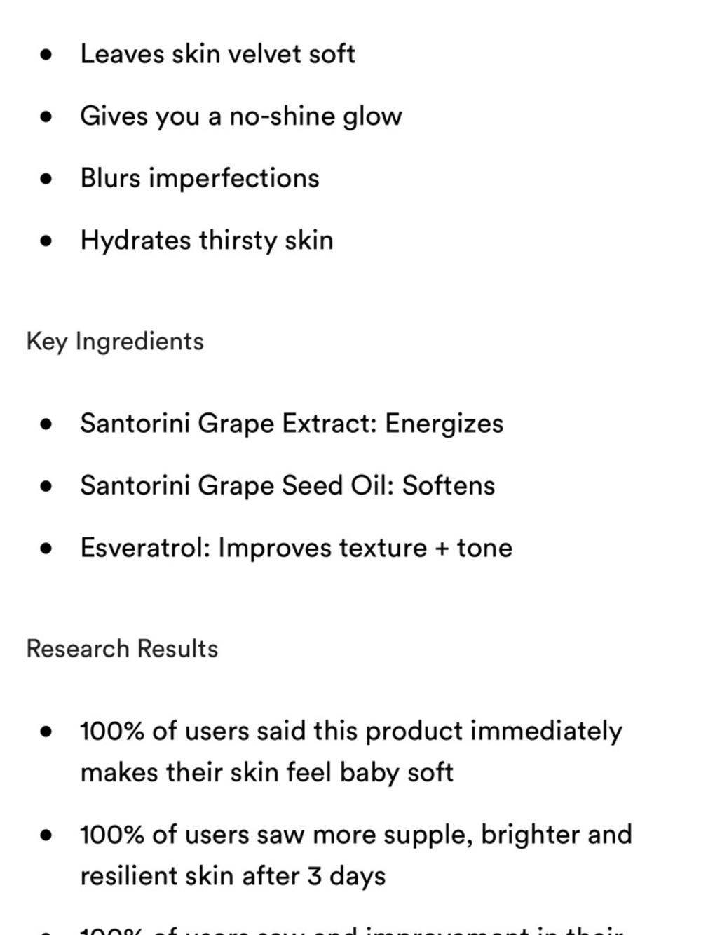 Korres Santorini Grape Velvet Skin Drink - Green and White - Picture 7 of 7